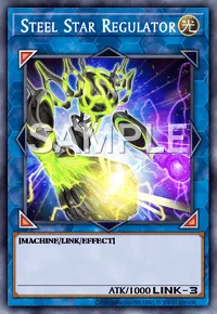 Steel Star Regulator, Yu-Gi-Oh! card, LIGHT