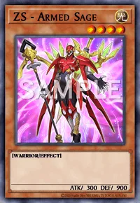 ZS - Armed Sage, Yu-Gi-Oh! card, LIGHT
