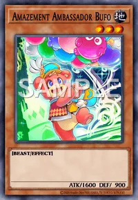 Amazement Ambassador Bufo, Yu-Gi-Oh! card, EARTH