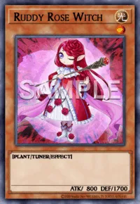 Ruddy Rose Witch, Yu-Gi-Oh! card, LIGHT