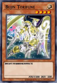 Bujin Torifune, Yu-Gi-Oh! card, LIGHT