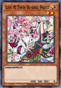 Live☆Twin Ki-sikil Frost, Yu-Gi-Oh! card, LIGHT