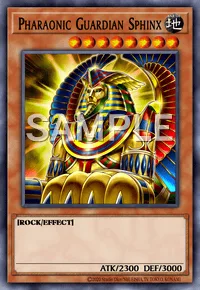 Pharaonic Guardian Sphinx, Yu-Gi-Oh! card, EARTH