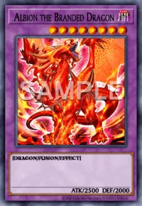 Albion the Branded Dragon, Yu-Gi-Oh! card, DARK
