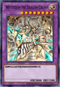 Mysterion the Dragon Crown, Yu-Gi-Oh! card, LIGHT