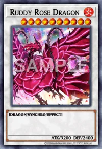 Ruddy Rose Dragon, Yu-Gi-Oh! card, FIRE