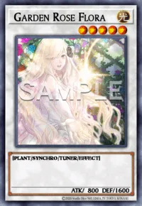 Garden Rose Flora, Yu-Gi-Oh! card, LIGHT