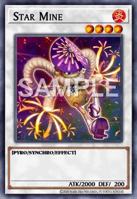Star Mine, Yu-Gi-Oh! card, FIRE