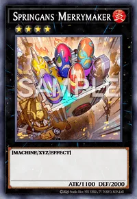 Springans Merrymaker, Yu-Gi-Oh! card, FIRE