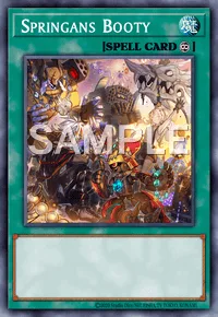 Springans Booty, Yu-Gi-Oh! card, SPELL