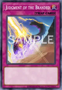 Judgment of the Branded, Yu-Gi-Oh! card, TRAP