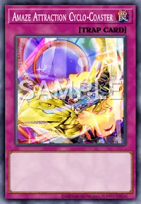Amaze Attraction Cyclo-Coaster, Yu-Gi-Oh! card, TRAP