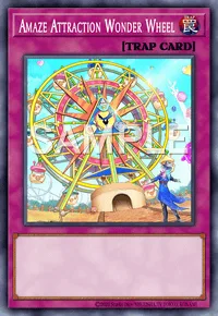 Amaze Attraction Wonder Wheel, Yu-Gi-Oh! card, TRAP
