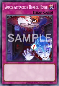 Amaze Attraction Horror House, Yu-Gi-Oh! card, TRAP