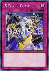 S-Force Chase, Yu-Gi-Oh! card, TRAP