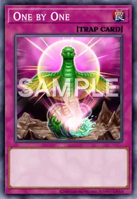 One by One, Yu-Gi-Oh! card, TRAP