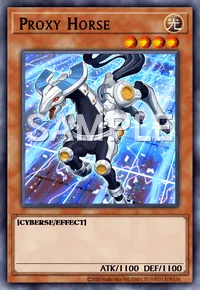 Proxy Horse, Yu-Gi-Oh! card, LIGHT