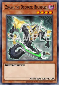 Zohah, the Ogdoadic Boundless, Yu-Gi-Oh! card, DARK