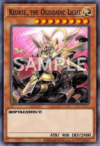 Keurse, the Ogdoadic Light, Yu-Gi-Oh! card, LIGHT