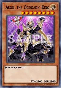 Aron, the Ogdoadic King, Yu-Gi-Oh! card, LIGHT