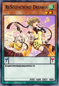 ReSolfachord Dreamia, Yu-Gi-Oh! card, WIND