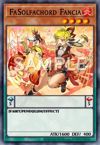 FaSolfachord Fancia, Yu-Gi-Oh! card, FIRE