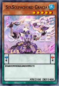 SolSolfachord Gracia, Yu-Gi-Oh! card, WATER