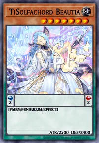 TiSolfachord Beautia, Yu-Gi-Oh! card, EARTH
