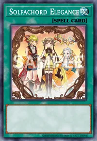 Solfachord Elegance, Yu-Gi-Oh! card, SPELL