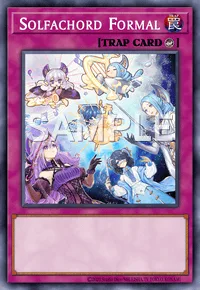 Solfachord Formal, Yu-Gi-Oh! card, TRAP