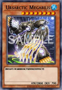 Ursarctic Megabilis, Yu-Gi-Oh! card, WATER