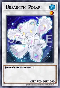 Ursarctic Polari, Yu-Gi-Oh! card, WATER