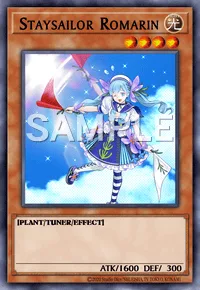 Staysailor Romarin, Yu-Gi-Oh! card, LIGHT