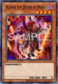 Aluber the Jester of Despia, Yu-Gi-Oh! card, DARK