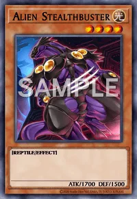 Alien Stealthbuster, Yu-Gi-Oh! card, LIGHT