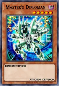Master's Diploman, Yu-Gi-Oh! card, DARK
