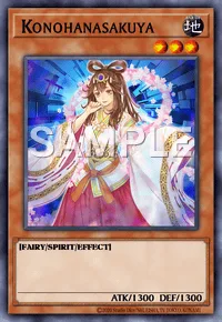 Konohanasakuya, Yu-Gi-Oh! card, EARTH
