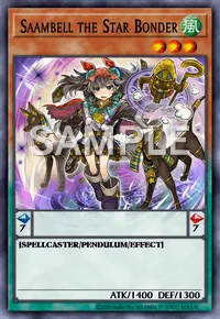 Saambell the Star Bonder, Yu-Gi-Oh! card, WIND