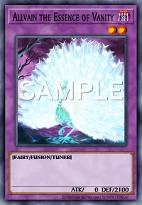 Allvain the Essence of Vanity, Yu-Gi-Oh! card, DARK