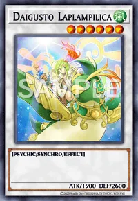 Daigusto Laplampilica, Yu-Gi-Oh! card, WIND