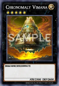 Chronomaly Vimana, Yu-Gi-Oh! card, LIGHT
