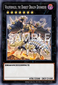 Voloferniges, the Darkest Dragon Doomrider, Yu-Gi-Oh! card, DARK