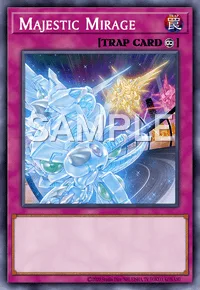 Majestic Mirage, Yu-Gi-Oh! card, TRAP