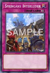 Springans Interluder, Yu-Gi-Oh! card, TRAP