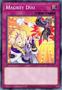 Magikey Duo, Yu-Gi-Oh! card, TRAP
