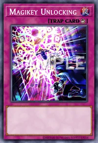 Magikey Unlocking, Yu-Gi-Oh! card, TRAP