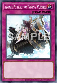 Amaze Attraction Viking Vortex, Yu-Gi-Oh! card, TRAP