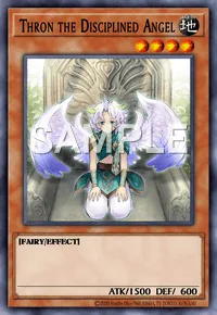 Thron the Disciplined Angel, Yu-Gi-Oh! card, EARTH