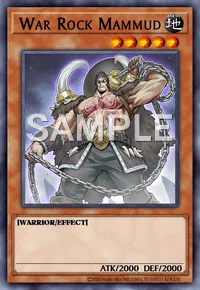 War Rock Mammud, Yu-Gi-Oh! card, EARTH