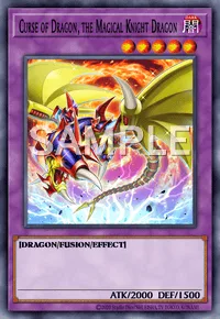 Curse of Dragon, the Magical Knight Dragon, Yu-Gi-Oh! card, DARK